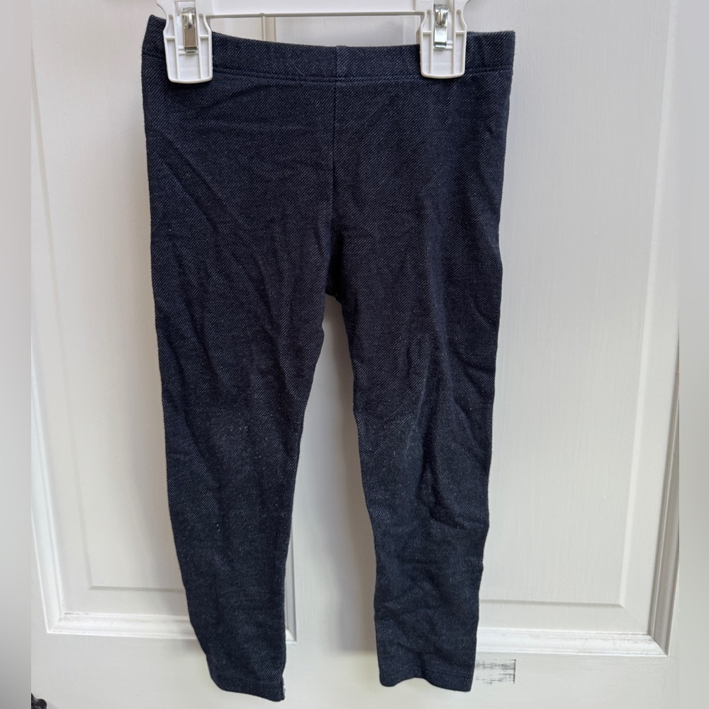 Jumping Beans Tough Cotton 4T Denim Color Stretch Comfortable Leggings